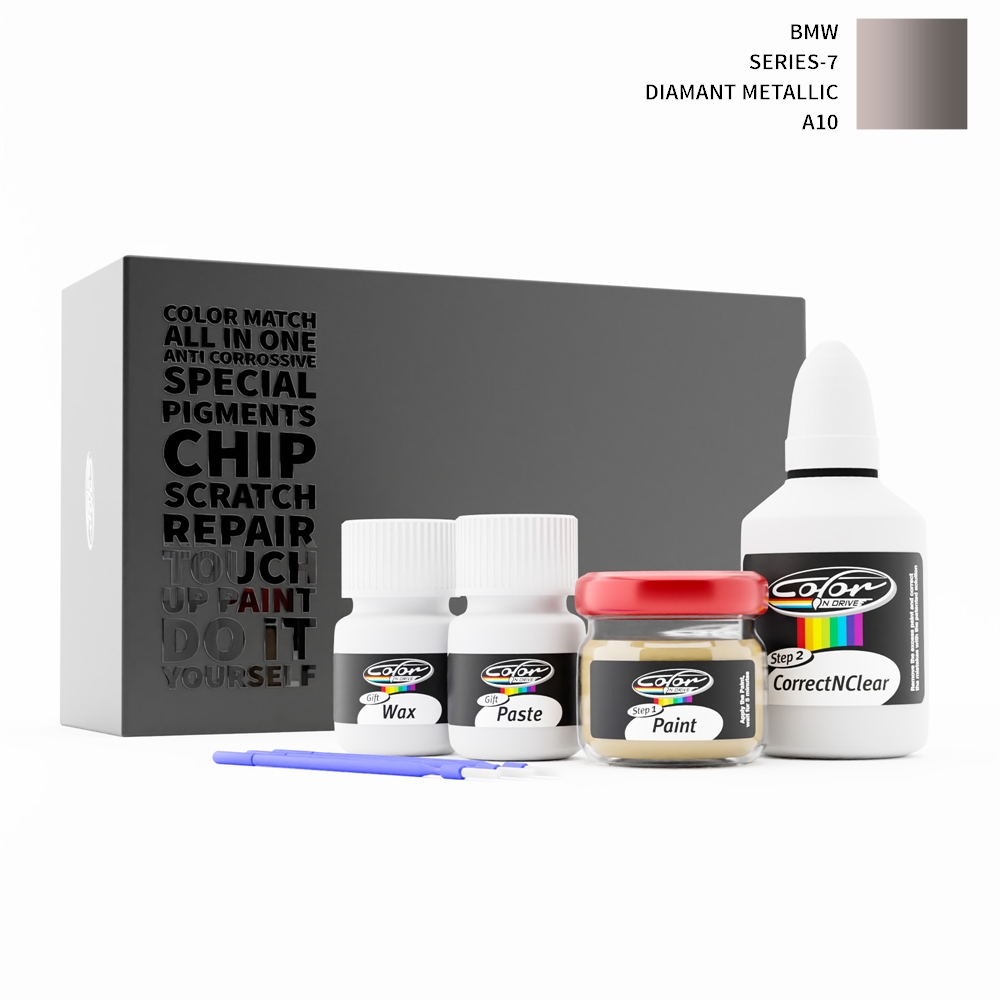 BMW 7-SERIES A10 DIAMANT METALLIC rötuş boyası renk örneği
