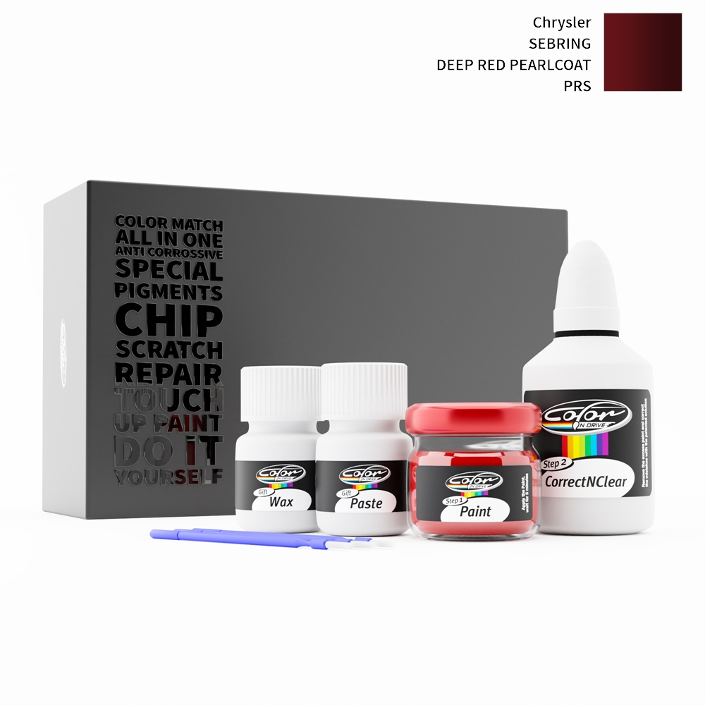 CHRYSLER SEBRING PRS DEEP RED PEARLCOAT rötuş boyası renk örneği
