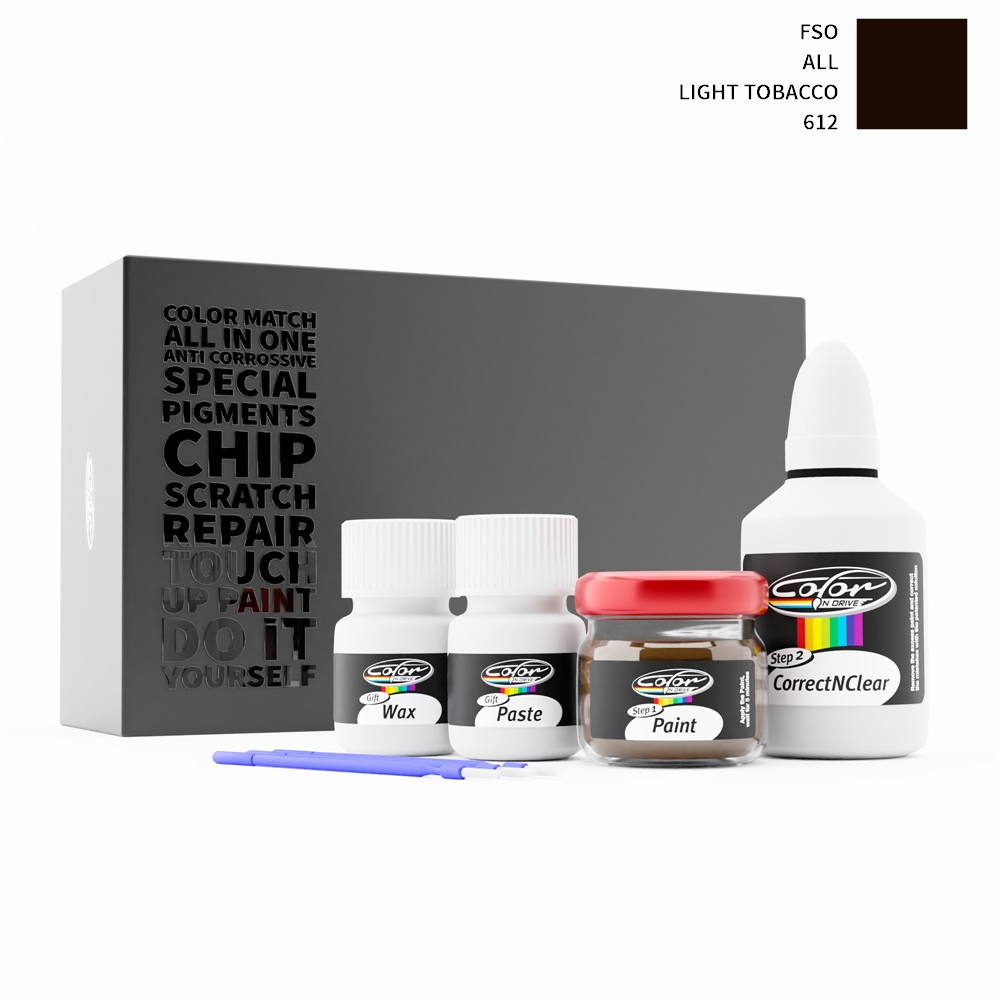 FSO ALL 612 LIGHT TOBACCO rötuş boyası renk örneği
