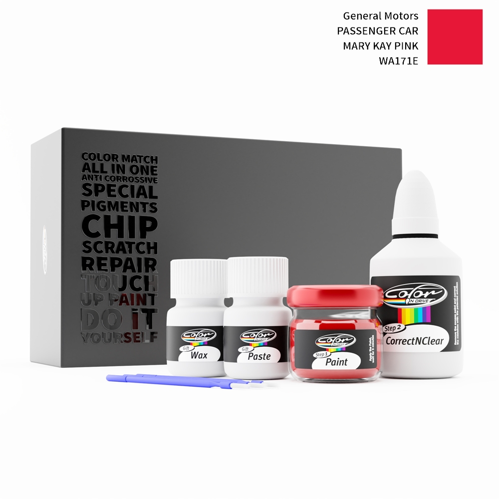 GENERAL MOTORS PASSENGER CAR WA171E MARY KAY PINK rötuş boyası renk örneği