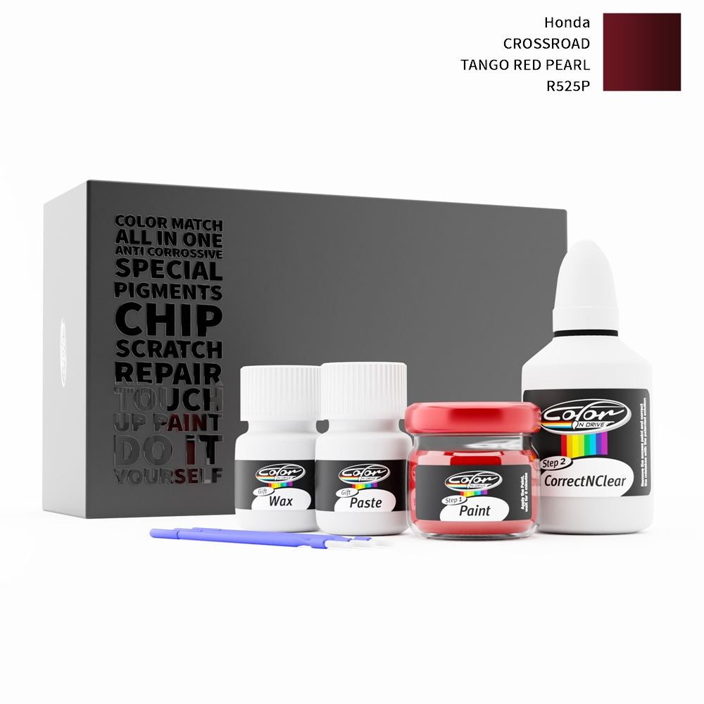 HONDA CROSSROAD R525P TANGO RED PEARL rötuş boyası renk örneği