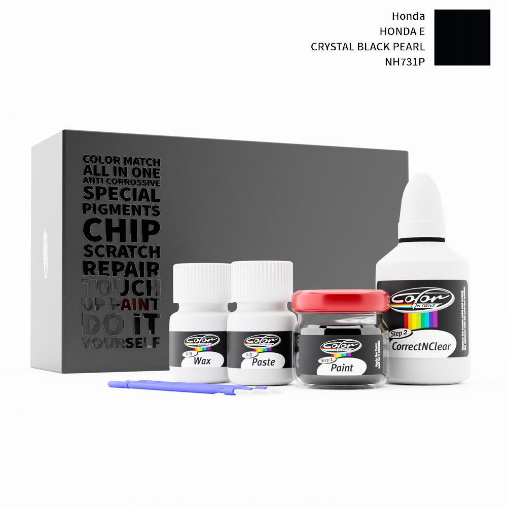 HONDA HONDA E NH731P CRYSTAL BLACK PEARL rötuş boyası renk örneği