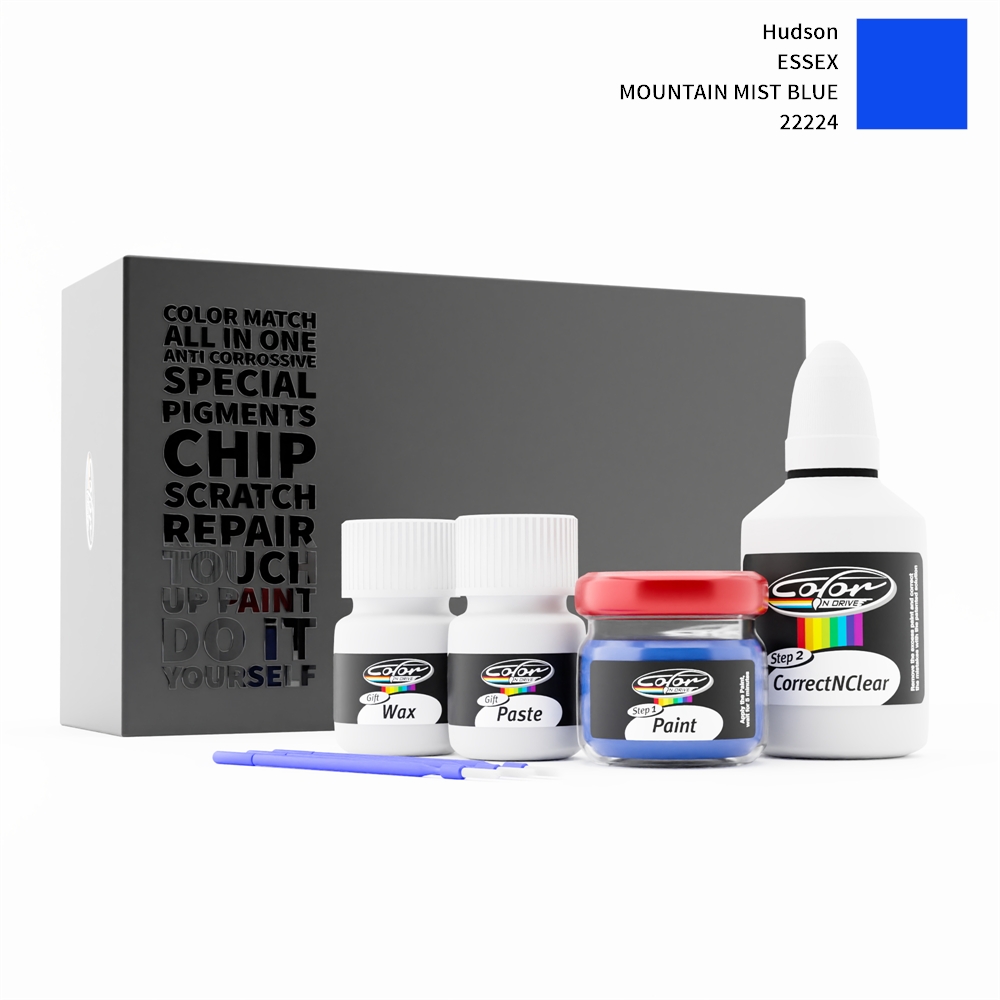 HUDSON ESSEX 22224 MOUNTAIN MIST BLUE rötuş boyası renk örneği