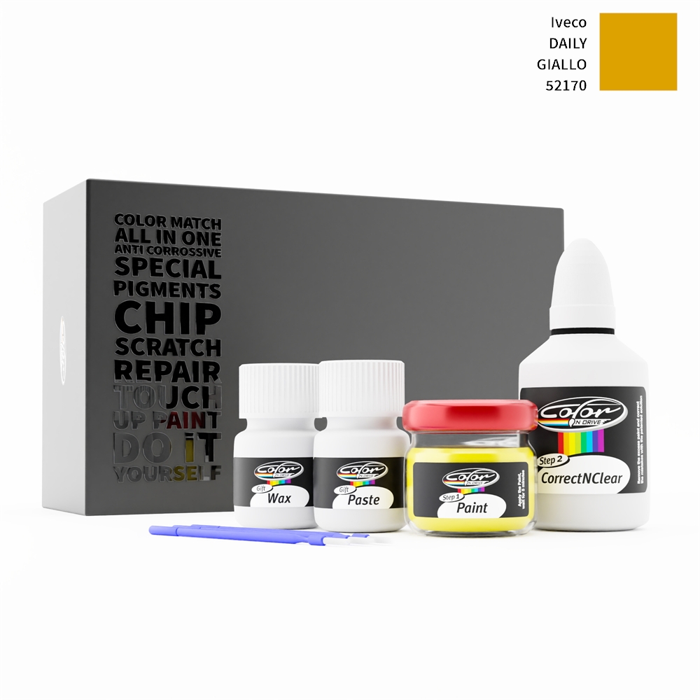 IVECO DAILY 52170 GIALLO rötuş boyası renk örneği