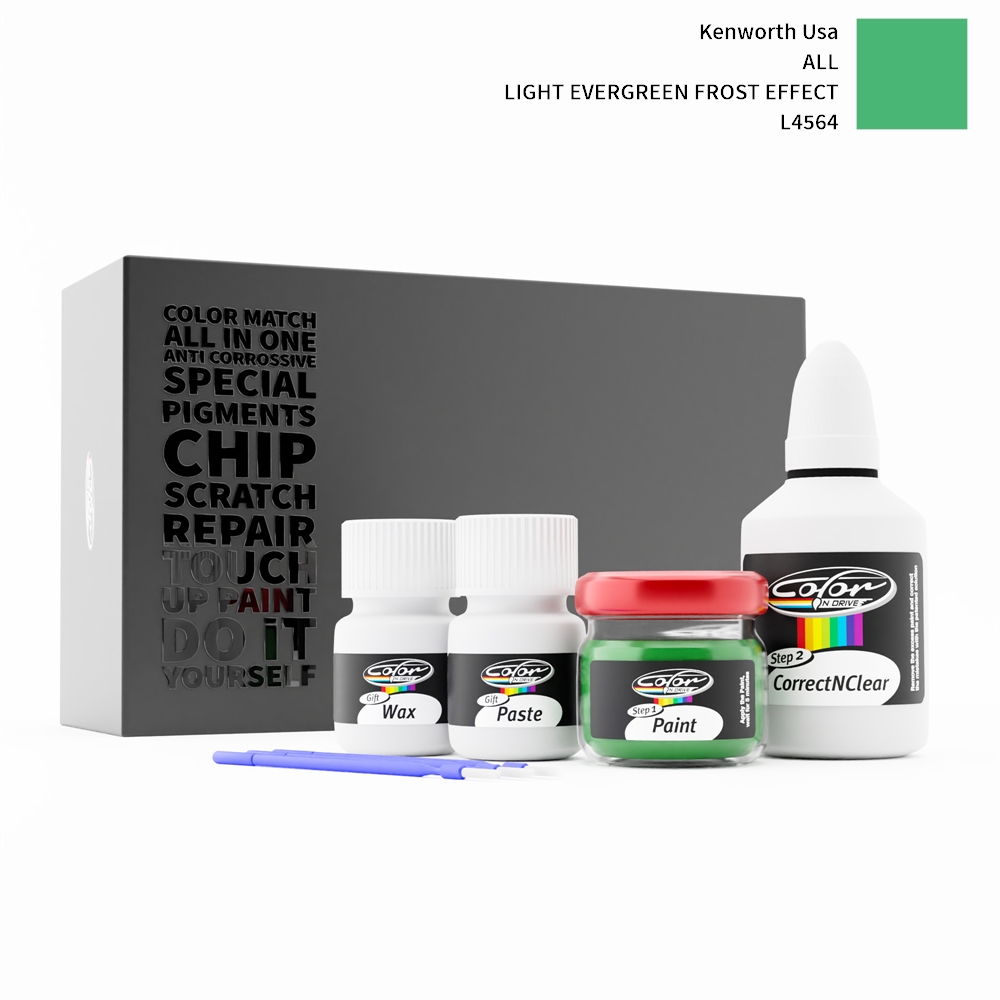 KENWORTH USA ALL L4564 LIGHT EVERGREEN FROST EFFECT rötuş boyası renk örneği