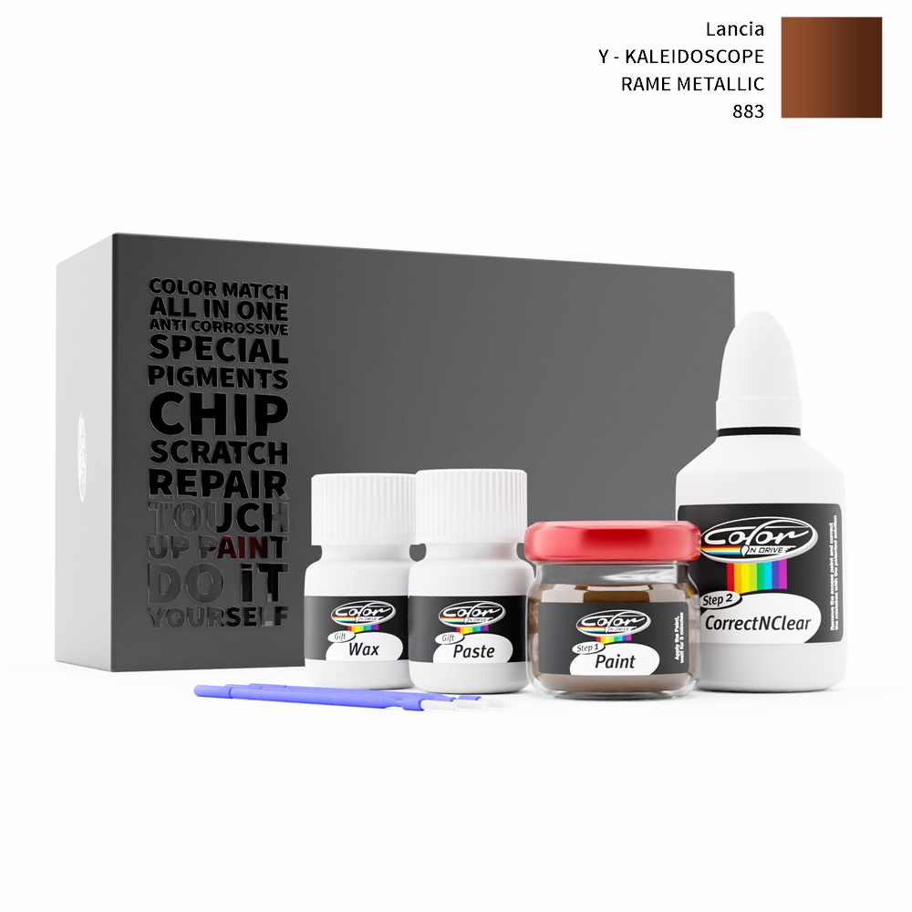 LANCIA Y - KALEIDOSCOPE 883 RAME METALLIC rötuş boyası renk örneği