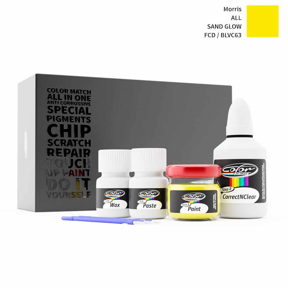 MORRIS ALL FCD / BLVC63 SAND GLOW rötuş boyası renk örneği