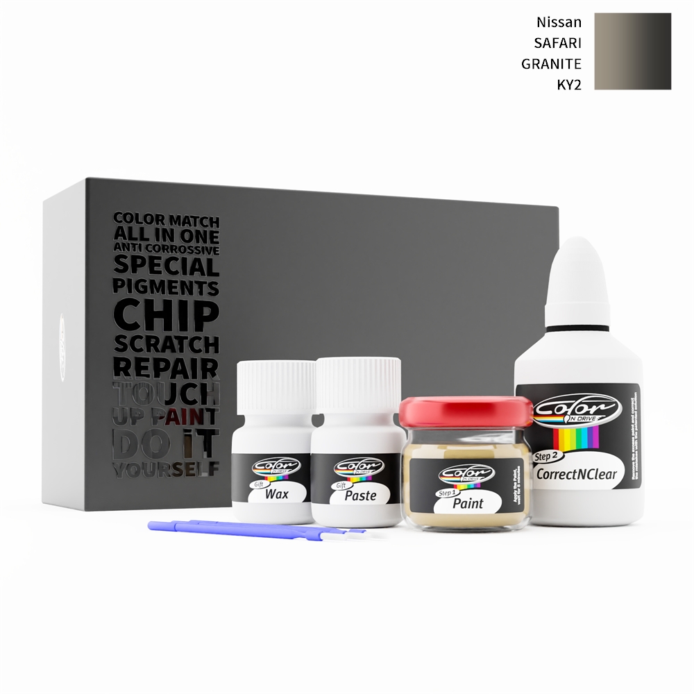 NISSAN SAFARI KY2 GRANITE rötuş boyası renk örneği
