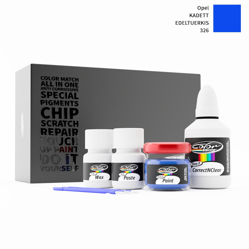 OPEL KADETT 326 EDELTUERKIS rötuş boyası renk örneği