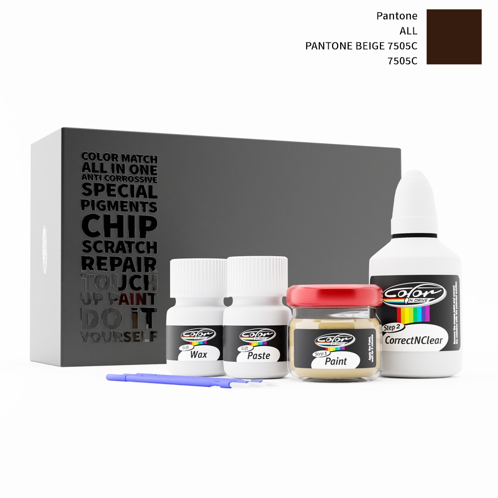 PANTONE ALL 7505C PANTONE BEIGE 7505C rötuş boyası renk örneği