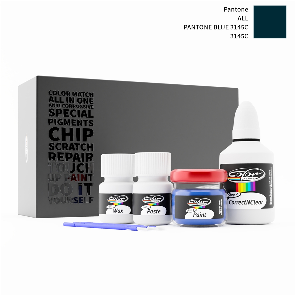 PANTONE ALL 3145C PANTONE BLUE 3145C rötuş boyası renk örneği