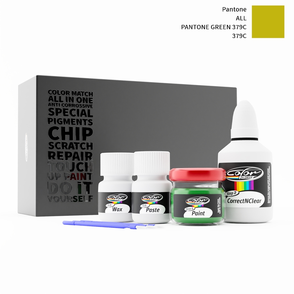 PANTONE ALL 379C PANTONE GREEN 379C rötuş boyası renk örneği