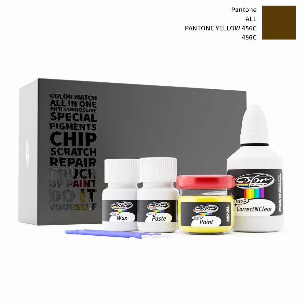 PANTONE ALL 456C PANTONE YELLOW 456C rötuş boyası renk örneği