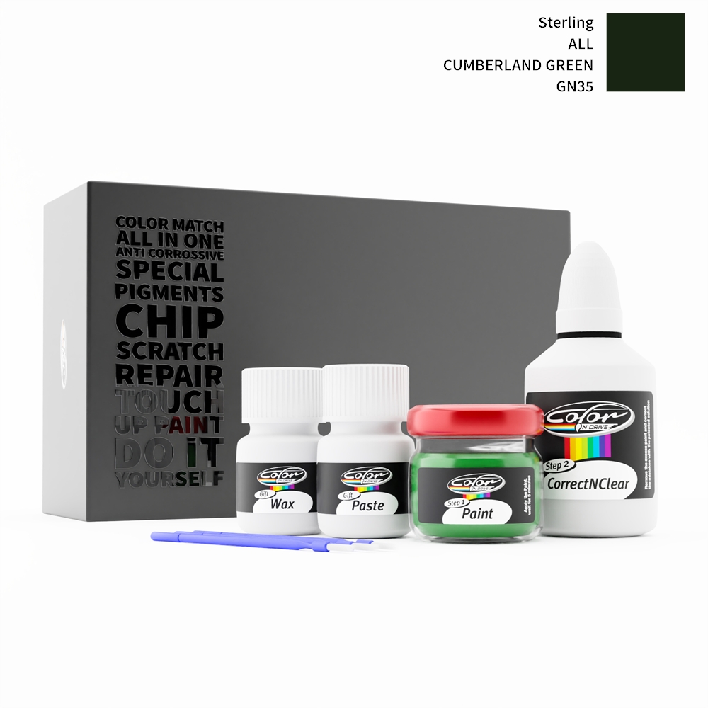 STERLING ALL GN35 CUMBERLAND GREEN rötuş boyası renk örneği