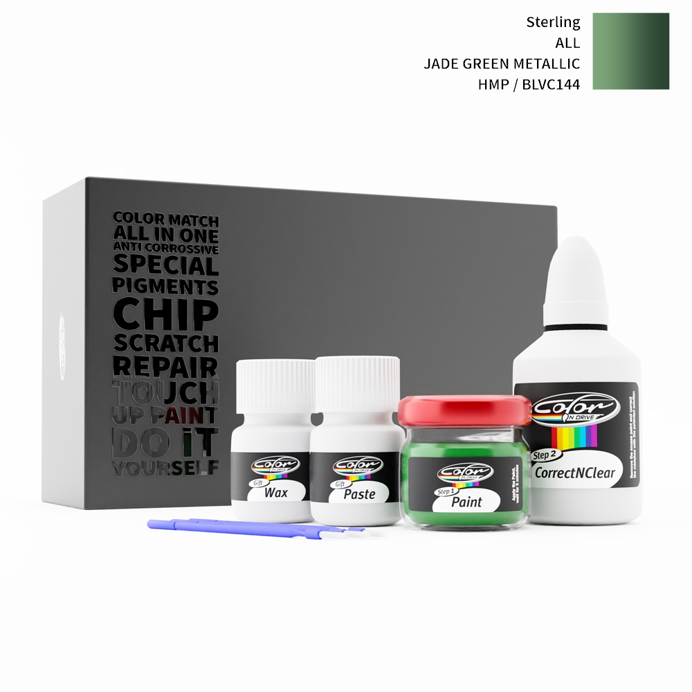 STERLING ALL HMP / BLVC144 JADE GREEN METALLIC rötuş boyası renk örneği